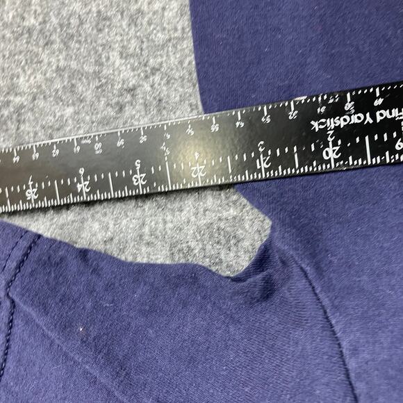 Titans NFL T-Shirt Mens L Navy Blue Football Team Graphic Delta Pro Weight Tee - Picture 6 of 8